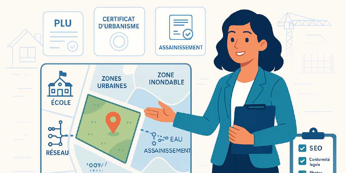 Modèles d’annonces terrain & terrain constructible : atouts, contraintes, urbanisme