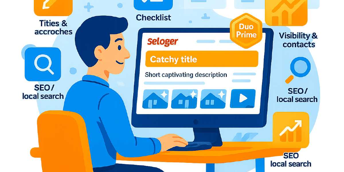 Optimiser son annonce sur SeLoger : titres, accroches, fiches, médias