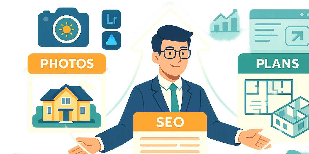 Photos, plans et texte : une orchestration qui augmente les demandes