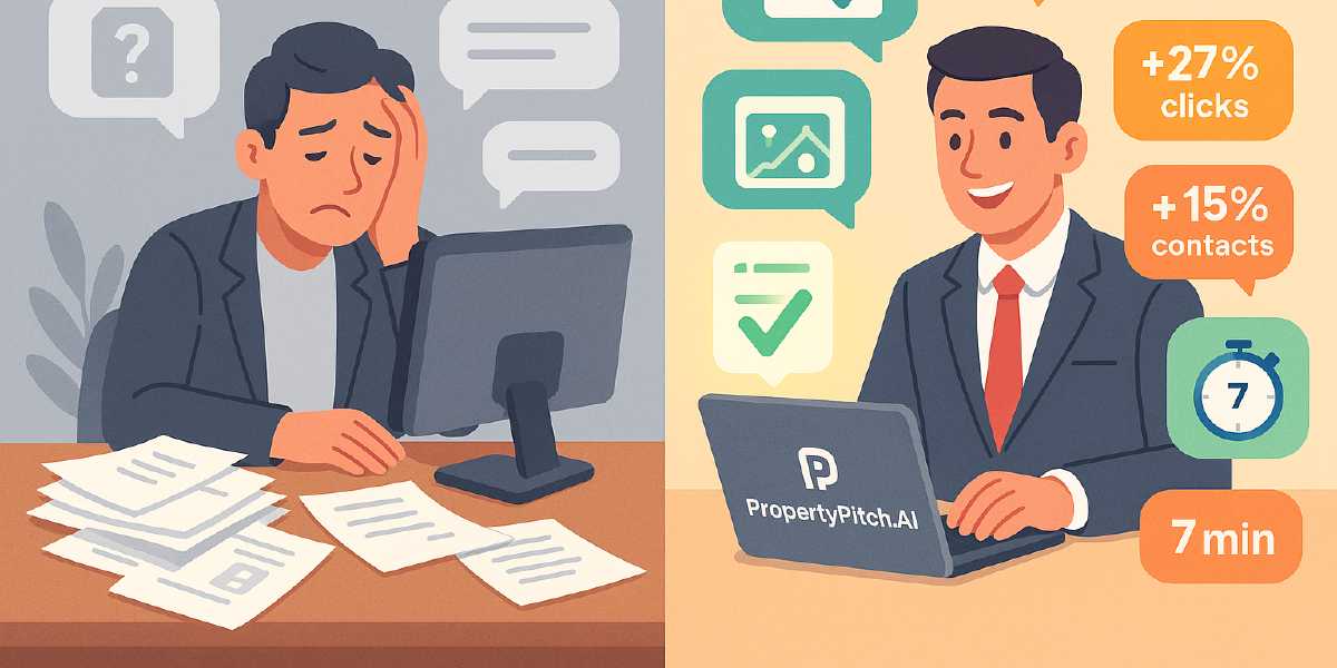 PropertyPitch vs. rédacteurs IA généralistes (pourquoi le spécialisé immobilier gagne)