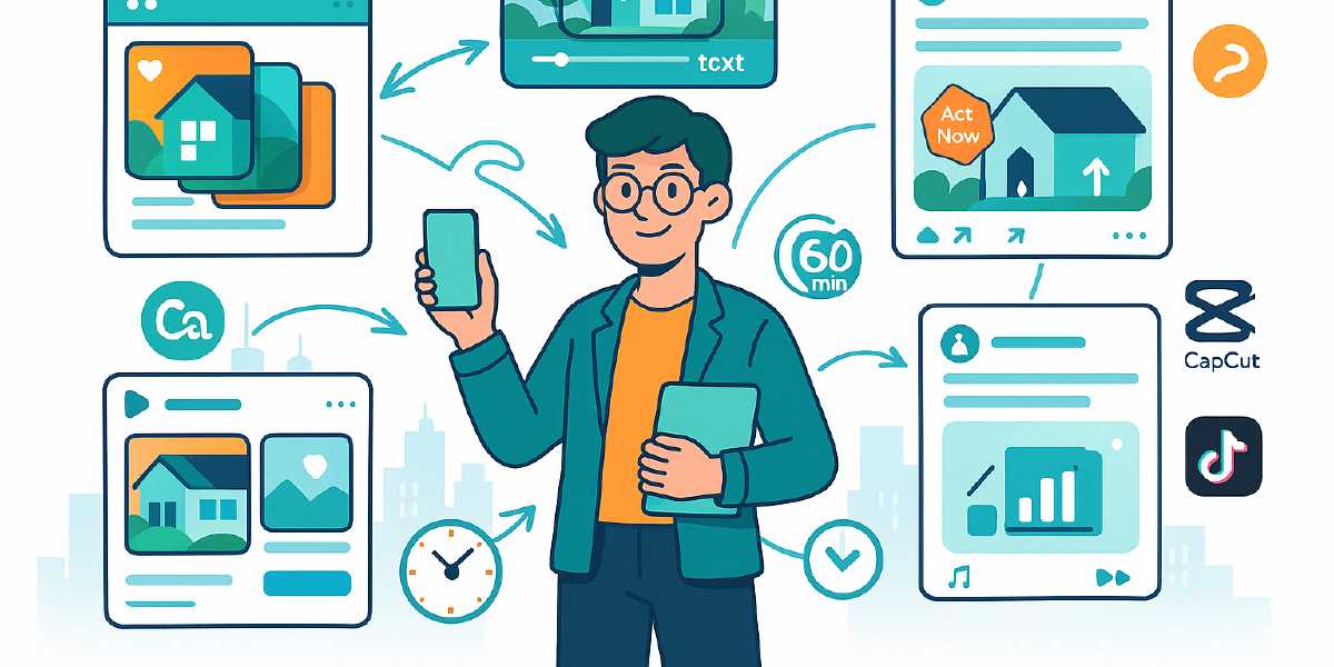 Transformer une annonce en 5 posts social prêts à publier (Instagram, Facebook, LinkedIn, TikTok)